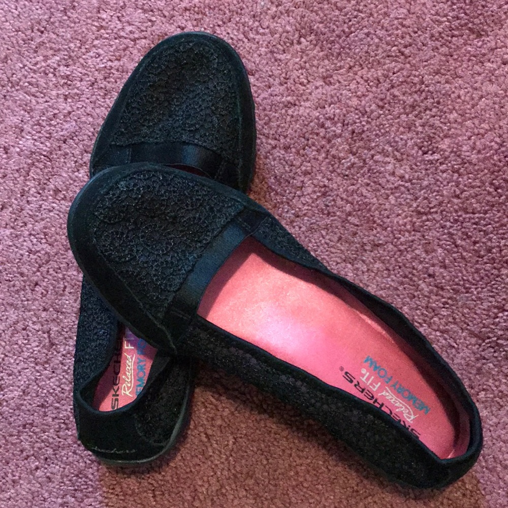 Skechers relaxed fit memory foam flats